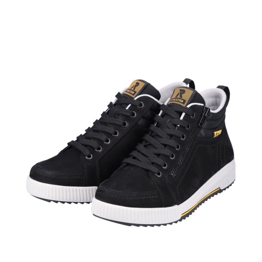 Rieker R-evolution W0100 Damen Stiefel Schwarz