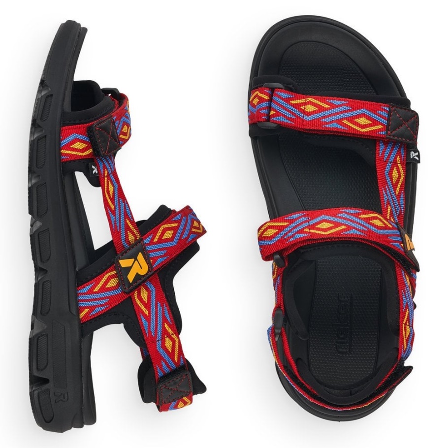 Rieker Rot R-evolution V8402 Damen Sandalen