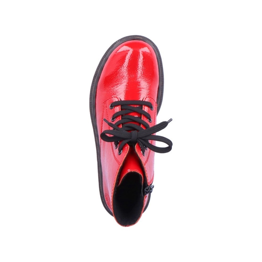 Rot Rieker 78240 Damen Stiefel