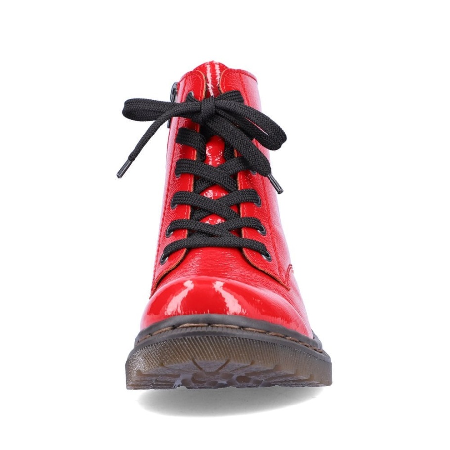 Rot Rieker 78240 Damen Stiefel