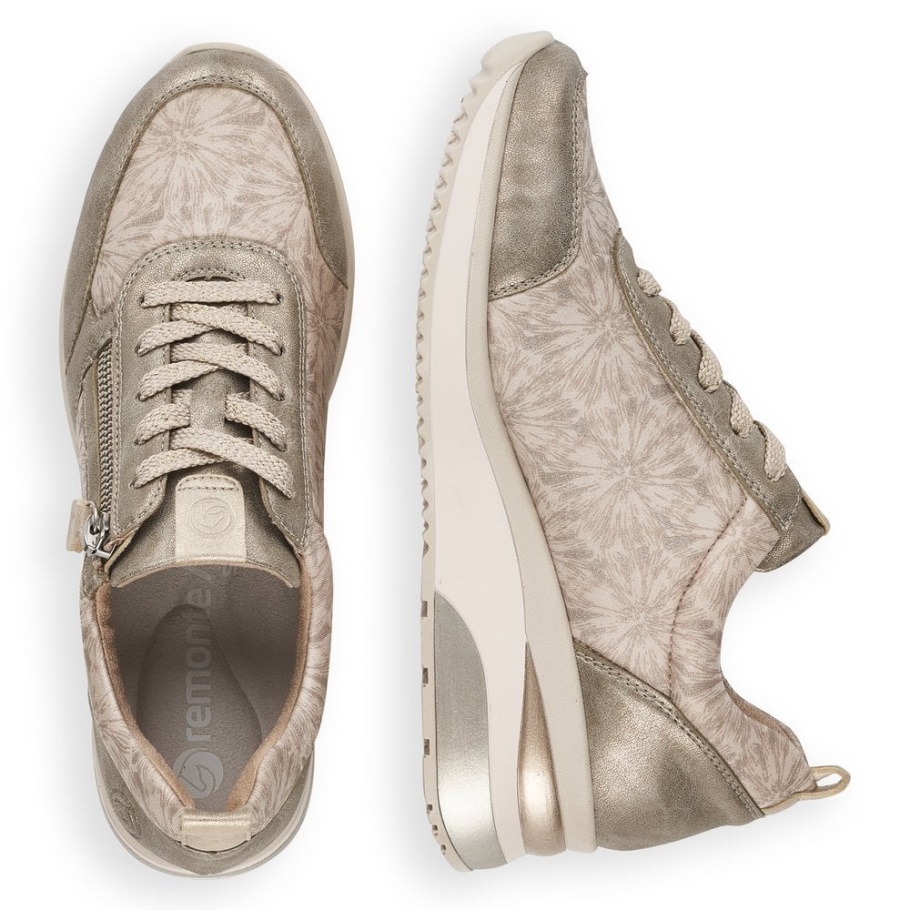 Rieker Remonte D2401 Damenschuhe Metallic