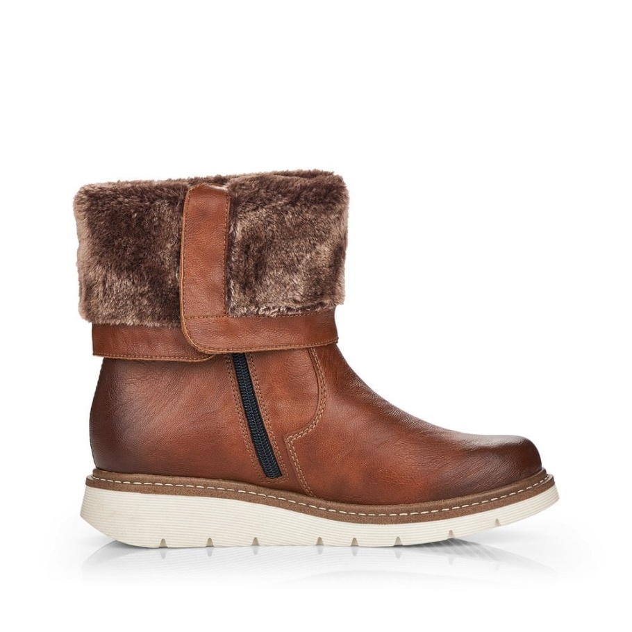 Rieker Remonte D3976 Damen Stiefel Braun