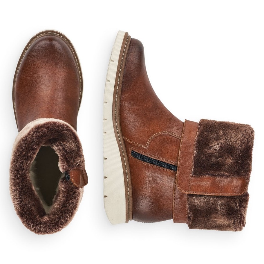 Rieker Remonte D3976 Damen Stiefel Braun