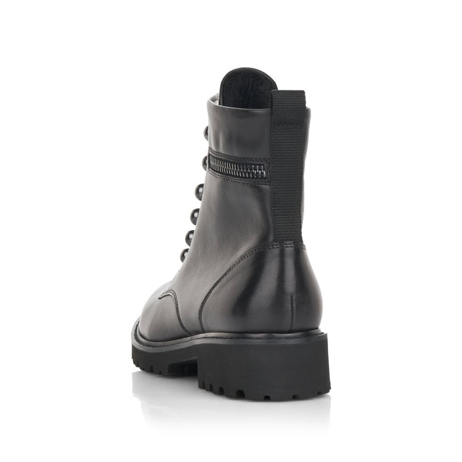 Rieker Remonte D8670 Damen Stiefel Schwarz