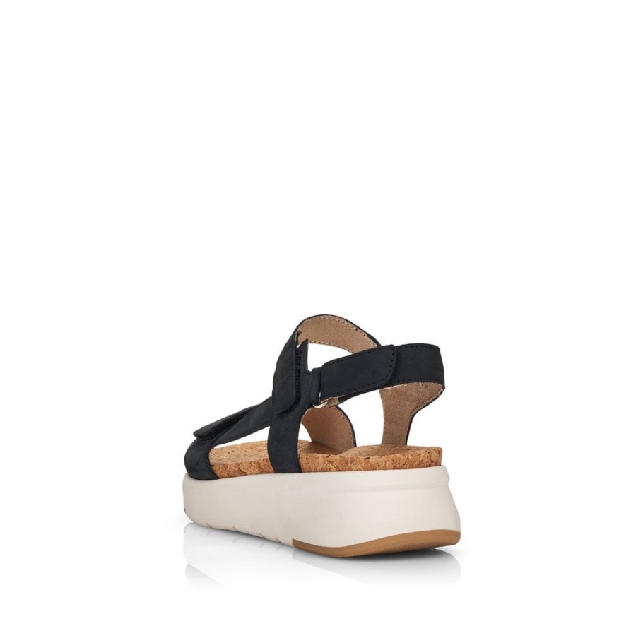 Rieker Remonte D9551 Damen Sandalen Blau