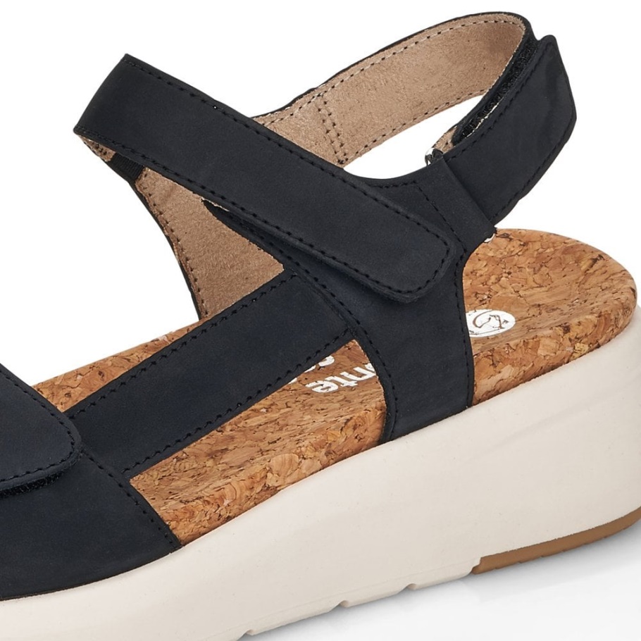 Rieker Remonte D9551 Damen Sandalen Blau