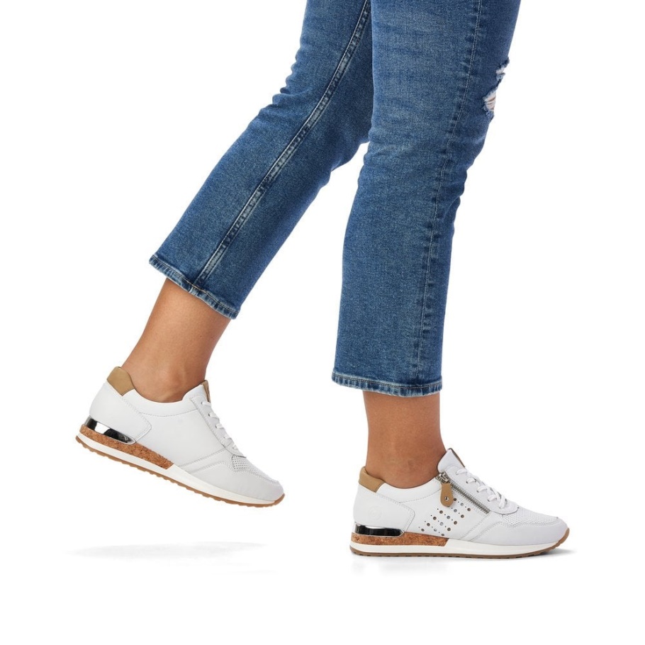 Rieker Remonte R2536 Damenschuhe Weiß