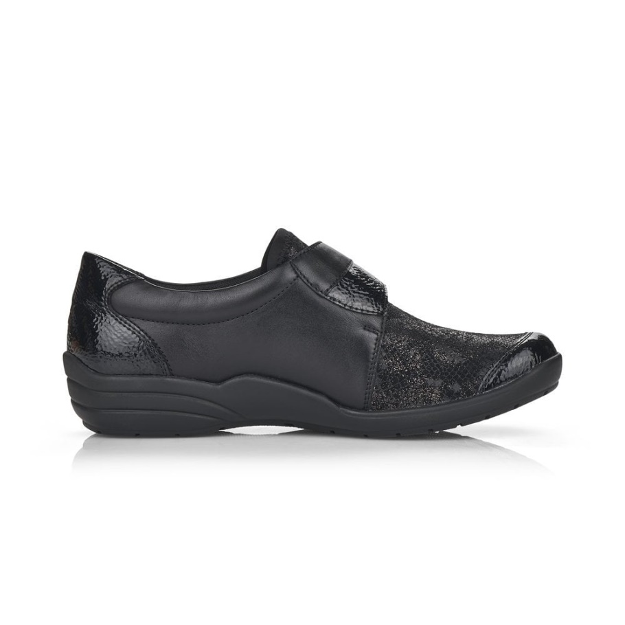 Rieker Remonte R7600 Damenschuhe Schwarz