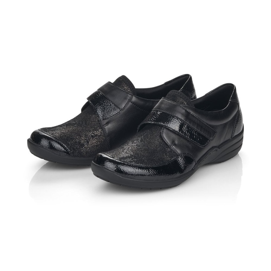 Rieker Remonte R7600 Damenschuhe Schwarz