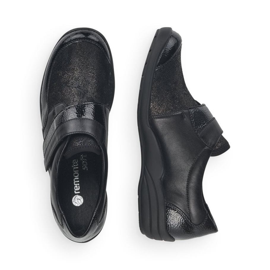 Rieker Remonte R7600 Damenschuhe Schwarz