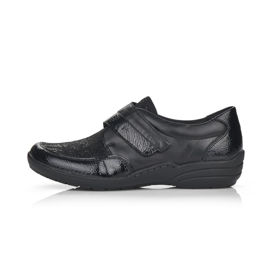 Rieker Remonte R7600 Damenschuhe Schwarz