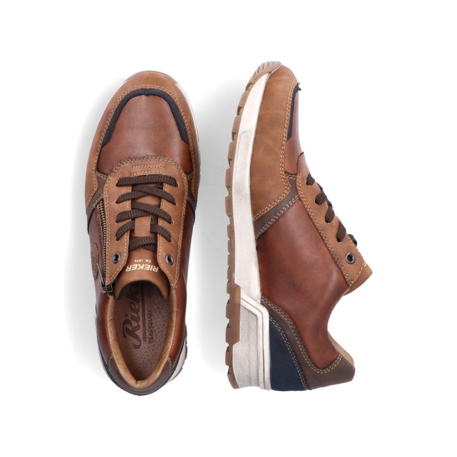 Rieker 15130 Herrenschuhe Metallic