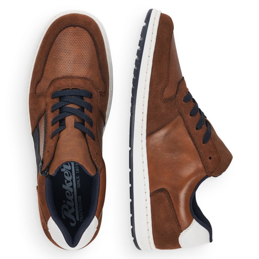 Rieker 18200 Herrenschuhe Braun