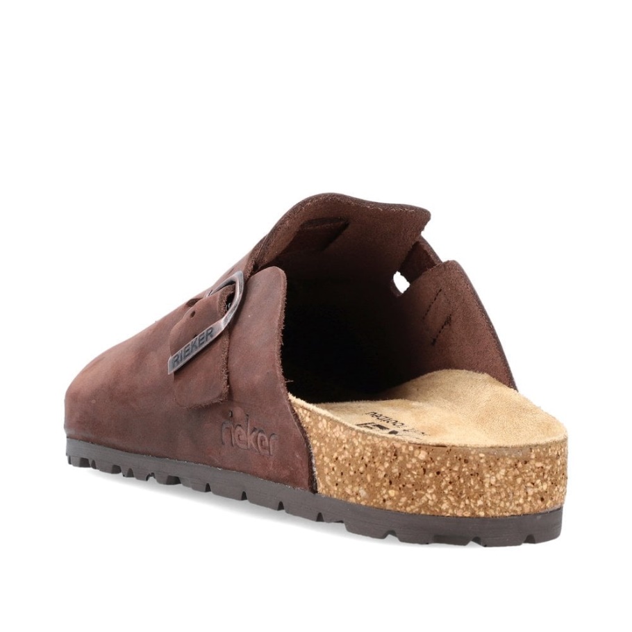 Rieker 22180 Herren Sandale Braun