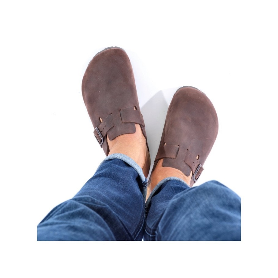 Rieker 22180 Herren Sandale Braun