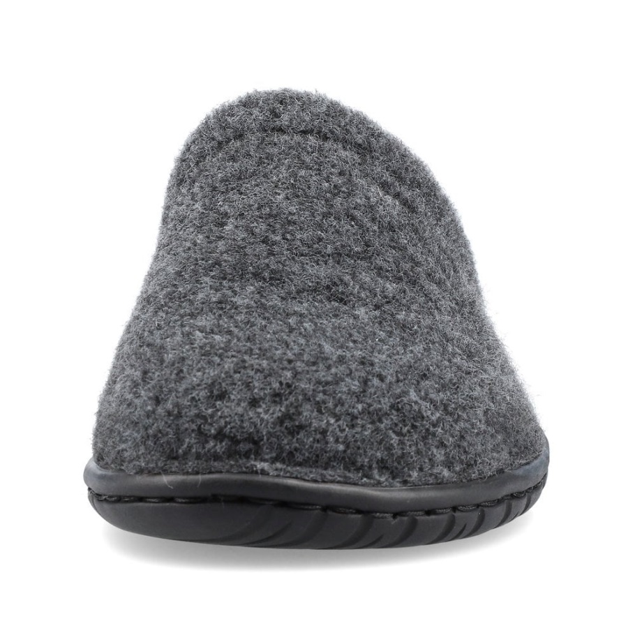 Rieker 26594 Herrenhausschuhe Grau