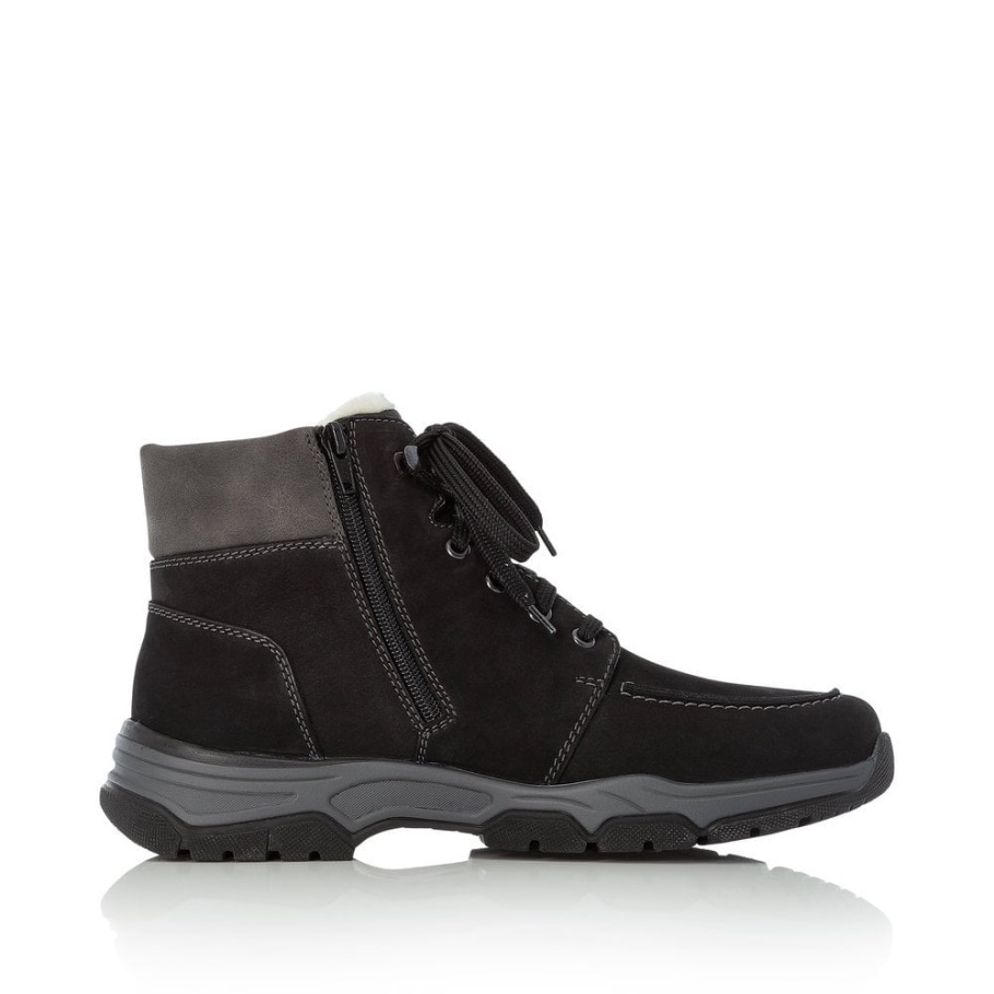 Rieker 31240 Herrenstiefel Schwarz