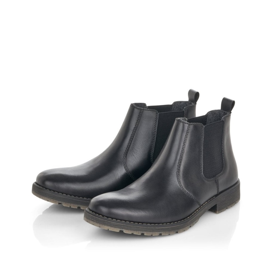 Rieker 33354 Herrenstiefel Schwarz