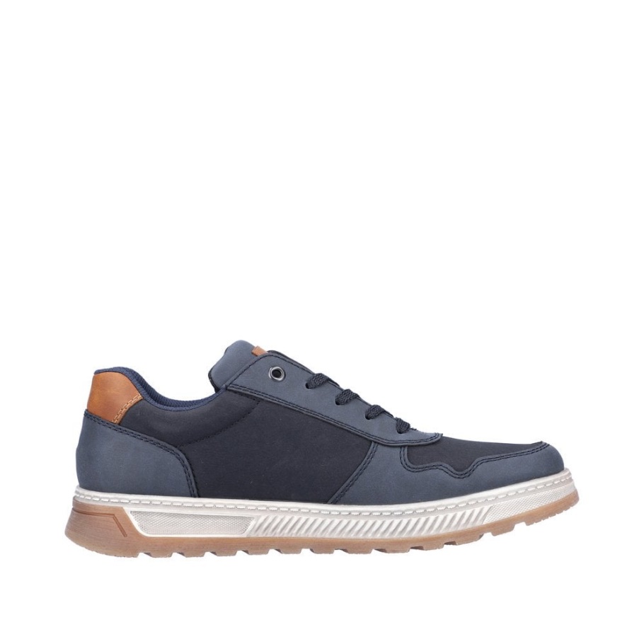 Rieker 37029 Herrenschuhe Blau