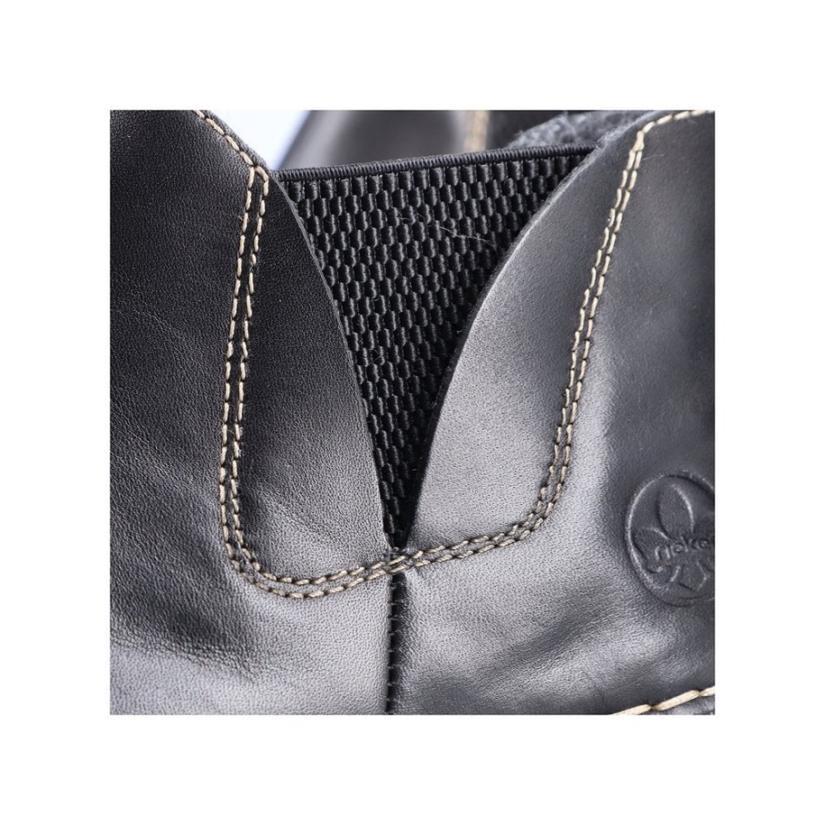 Rieker 52553 Damenstiefel Schwarz