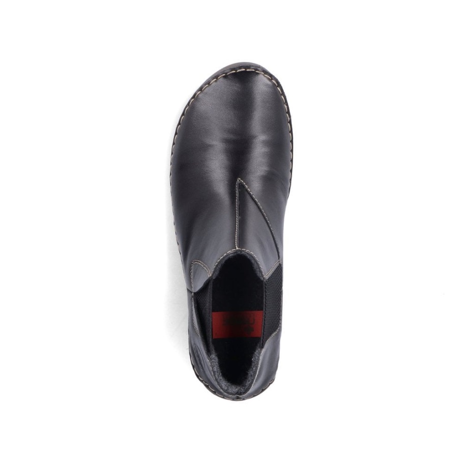 Rieker 52553 Damenstiefel Schwarz