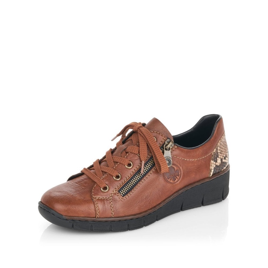 Rieker 53702 Damenschuhe Braun
