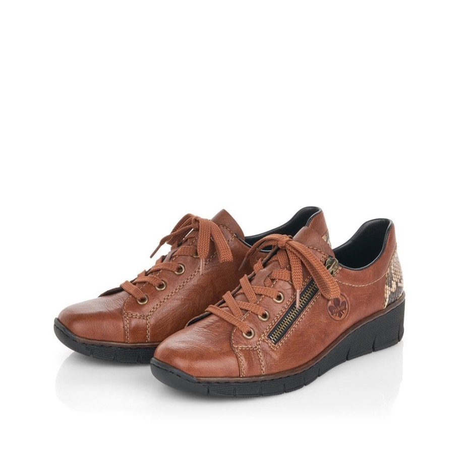 Rieker 53702 Damenschuhe Braun