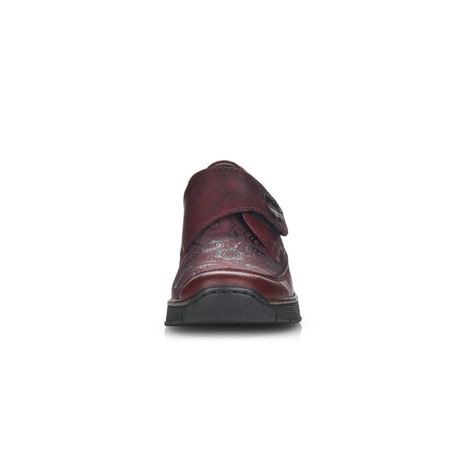 Rieker 537c0 Damenschuhe Rot