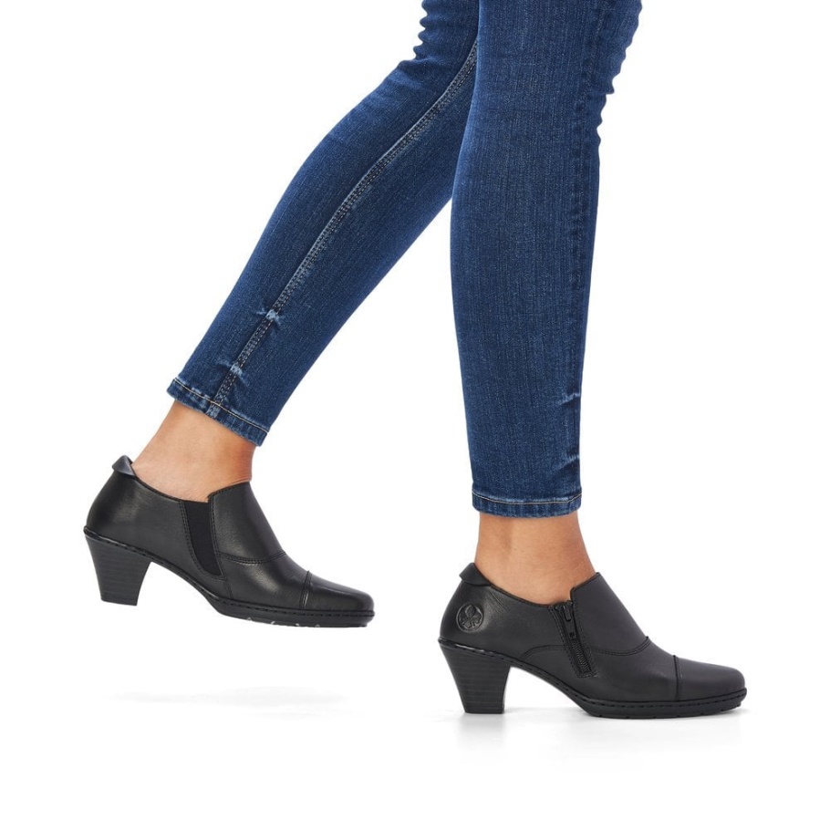 Rieker 57173 Damenschuhe Schwarz