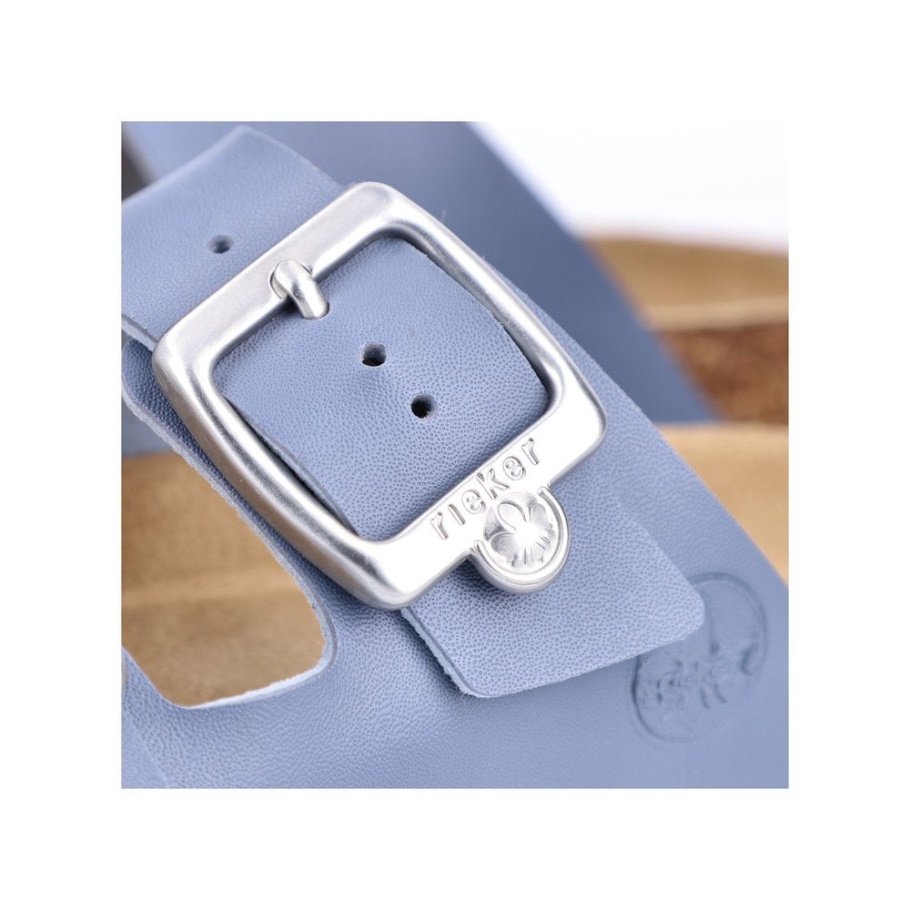 Rieker 69384 Damen Sandalen Blau