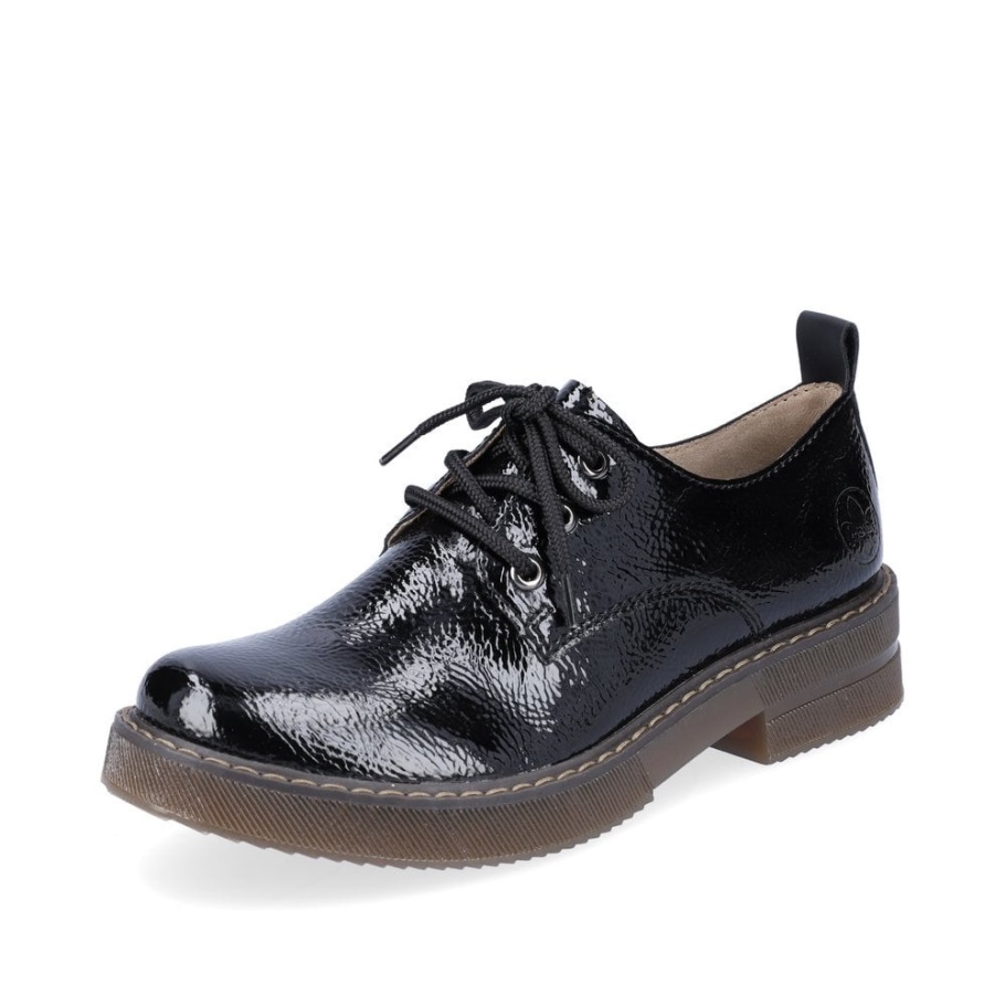 Rieker 72000 Damenschuhe Schwarz