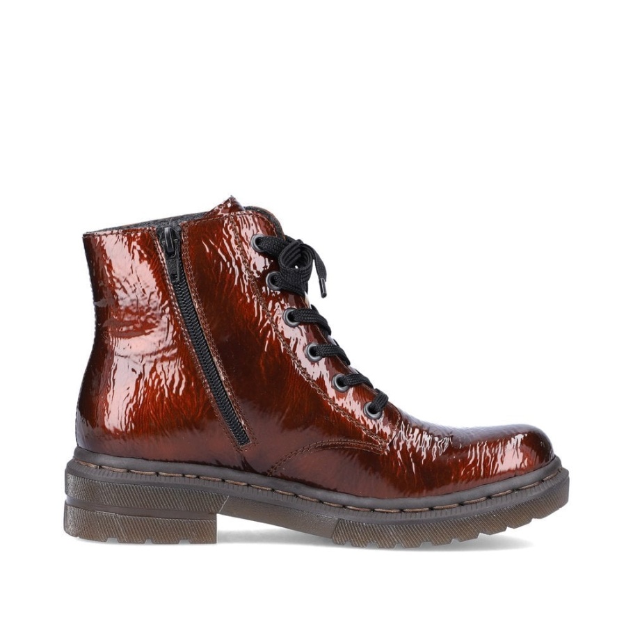 Rieker 78240 Damenstiefel Braun