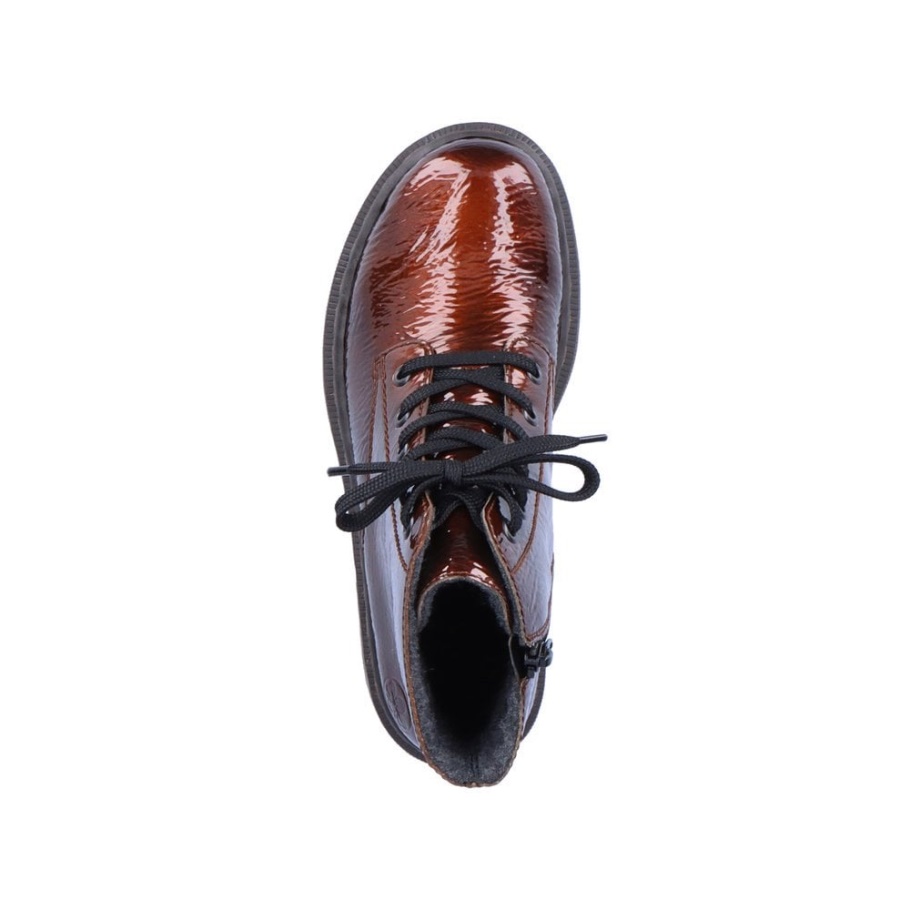 Rieker 78240 Damenstiefel Braun