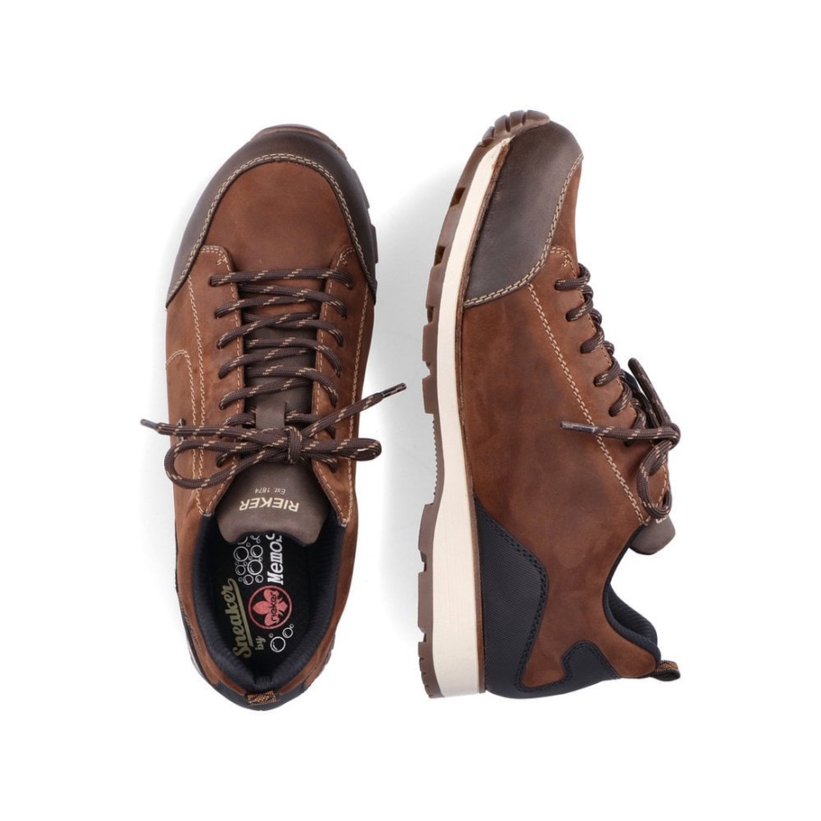 Rieker B5721 Herrenschuhe Braun