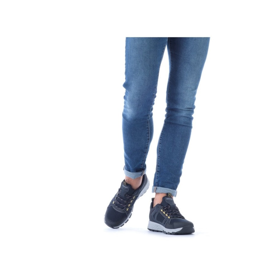 Rieker B6720 Herrenschuhe Blau