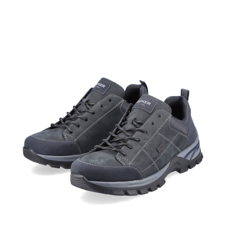 Rieker B6803 Herrenschuhe Blau