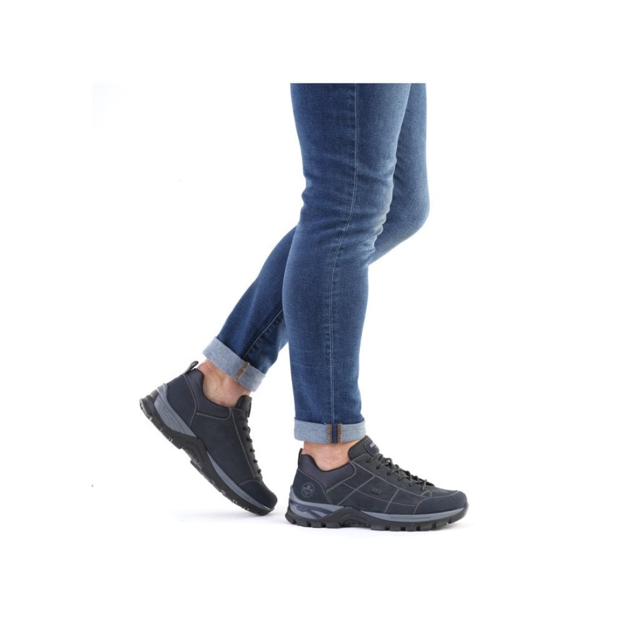 Rieker B6803 Herrenschuhe Blau