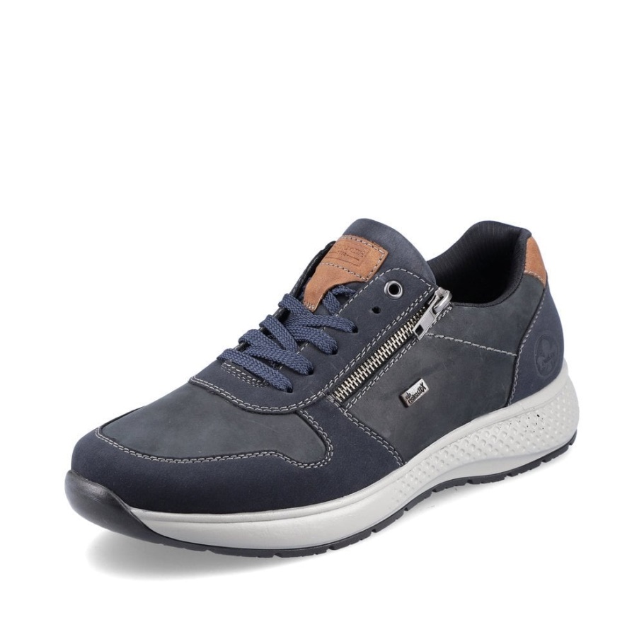 Rieker B7613 Herrenschuhe Blau