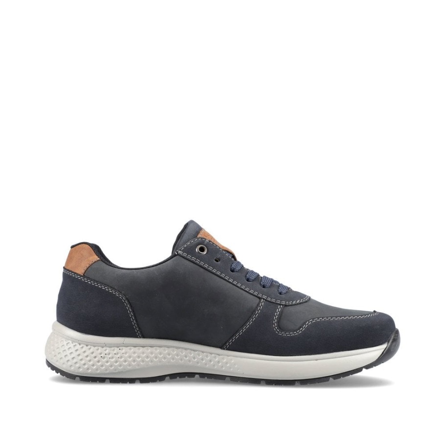 Rieker B7613 Herrenschuhe Blau
