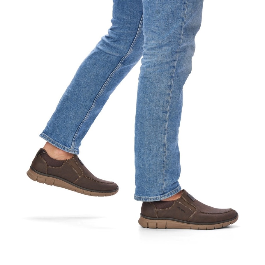 Rieker B7756 Herrenschuhe Braun