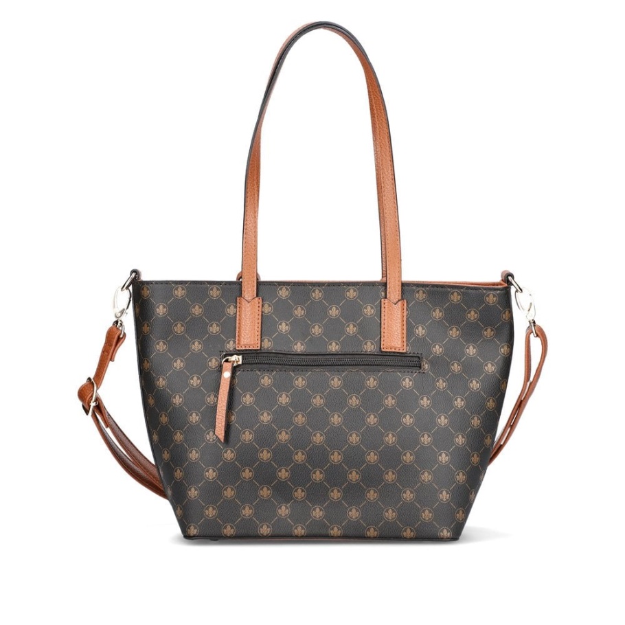 Rieker H1305-00 Damen Schwarz Reißverschlusstasche Schwarz