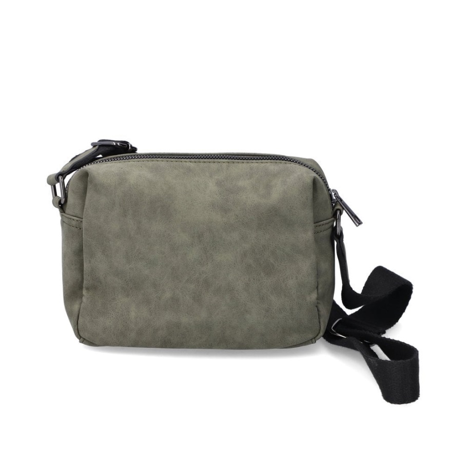 Rieker H1455-52 Damen Grün Reißverschluss Handtasche Grün