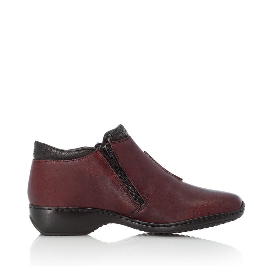 Rieker L3882 Damenstiefel Rot