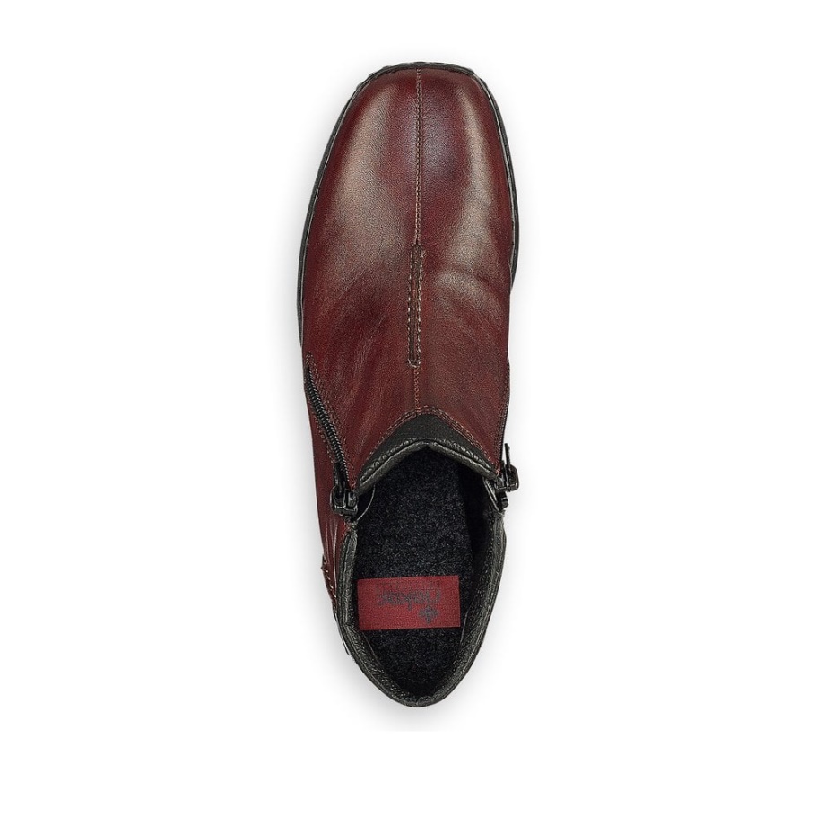 Rieker L3882 Damenstiefel Rot