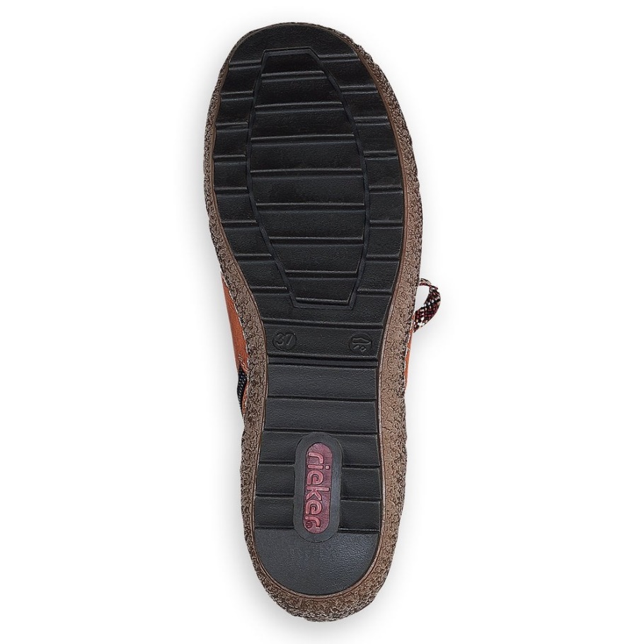 Rieker L7516-24 Damen Braun Stiefeletten Braun