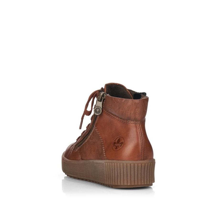 Rieker M6434 Damenstiefel Braun