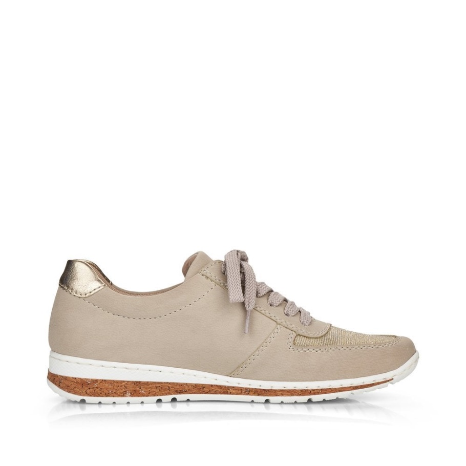 Rieker N5121 Damenschuhe Beige