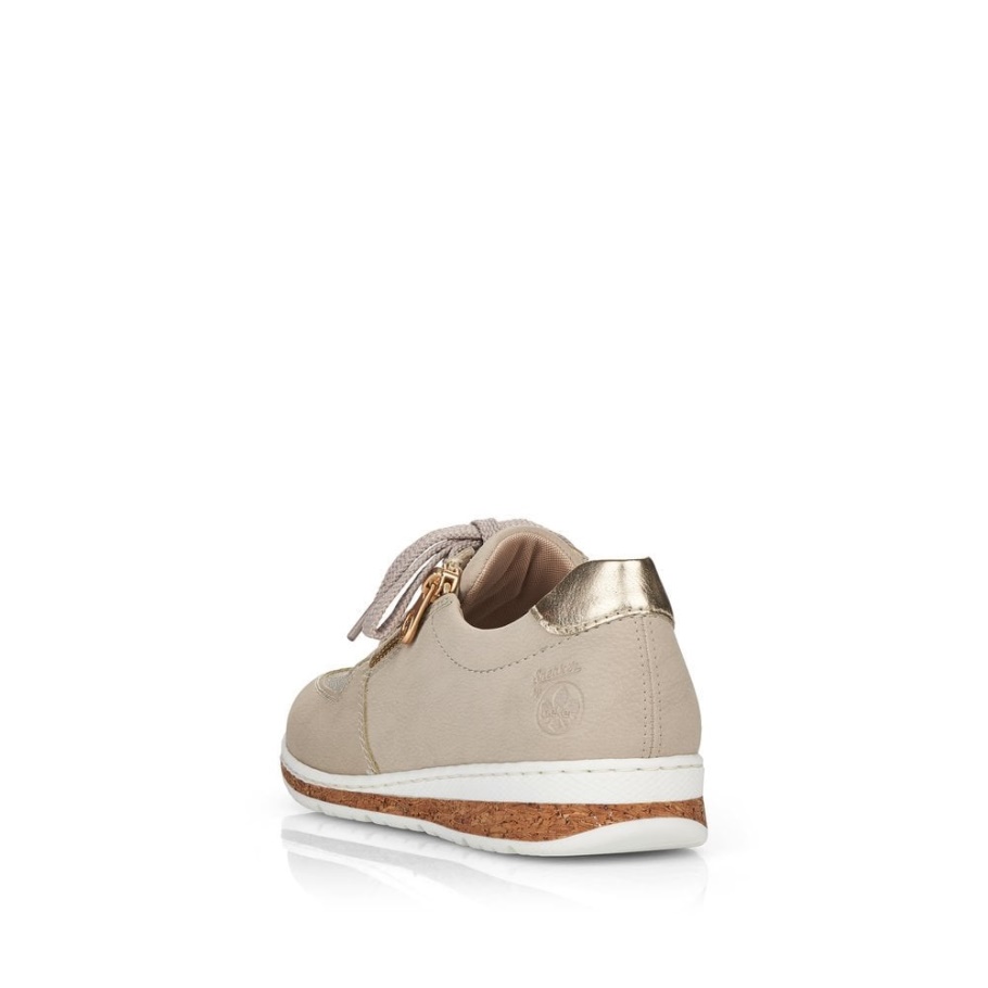 Rieker N5121 Damenschuhe Beige