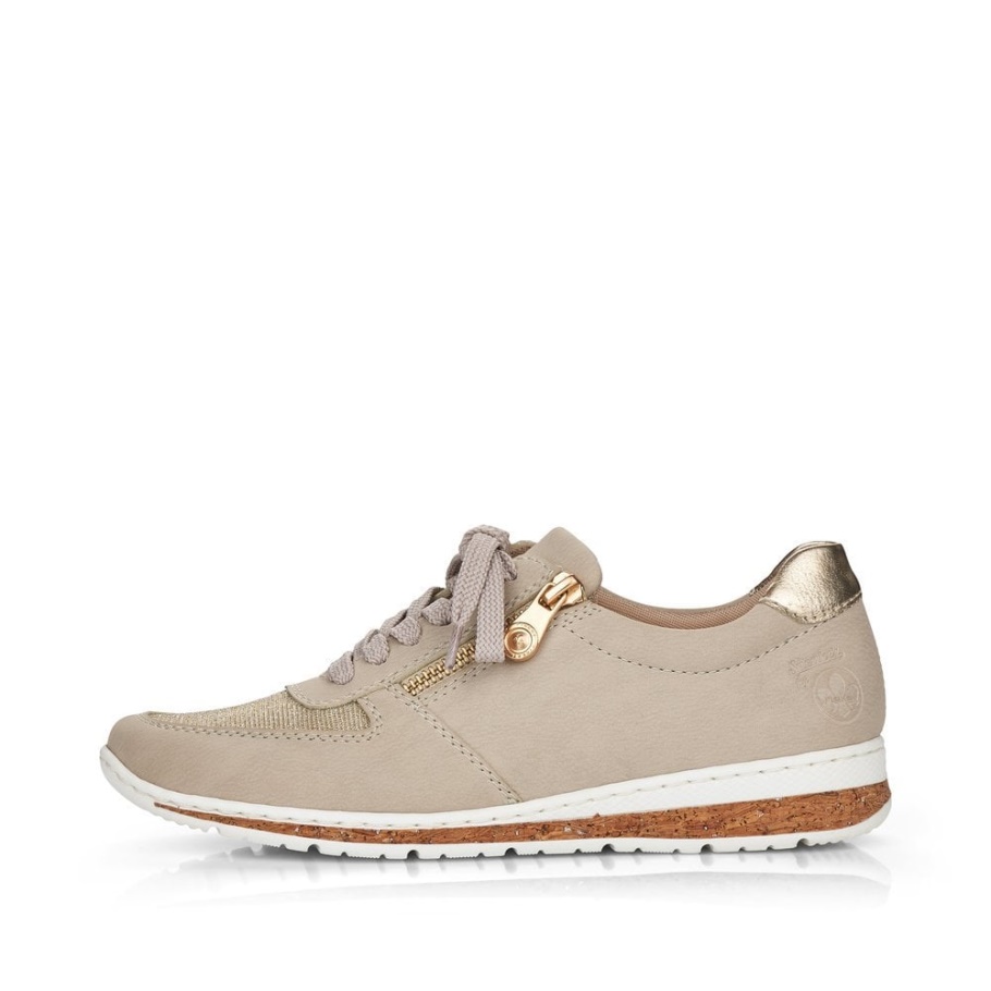 Rieker N5121 Damenschuhe Beige