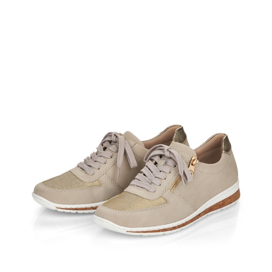 Rieker N5121 Damenschuhe Beige
